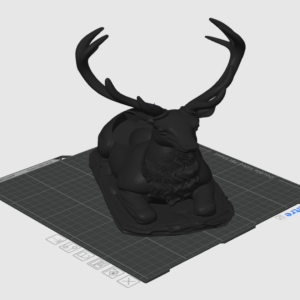 Porte-bouteille Cerf – Impression 3D PLA | Décoration de Noël Originale