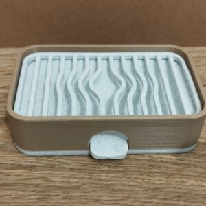 Porte-savon design imprimé en 3D – Hygiénique et moderne